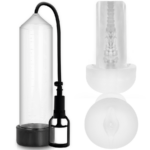 ACCRO À LA POMPE - RX7 TRANSPARENTE AVEC MASTURBATEUR