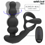 ADDICTED TOYS - MASSEUR DE PROSTATE ROTATIF À TÉLÉCOMMANDE – Image 3