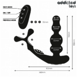 ADDICTED TOYS - MASSEUR DE PROSTATE ROTATIF À TÉLÉCOMMANDE – Image 5