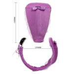 BAILE - STRING AVEC VIBRATEUR AVEC TÉLÉCOMMANDE LILAS – Image 5