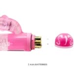 BAILE - VIBRATEUR MULTIVITESSES AVEC STIMULATEUR ROSE – Image 6