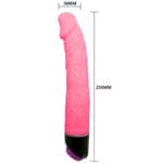 BAILE - VIBRATEUR RÉALISTE ADOUR CLUB 23 CM ROSE – Image 2