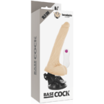 BASECOCK - VIBRATEUR ARTICULABLE TÉLÉCOMMANDE NATUREL 18.5 CM -O- 4 CM – Image 5