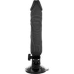 BASECOCK - VIBRATEUR RÉALISTE TÉLÉCOMMANDE NOIR 20 CM -O- 4 CM – Image 3