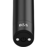 BLACK&SILVER - BALLE MAGNÉTIQUE VIBRANTE NOIRE KERNEX 2 – Image 3