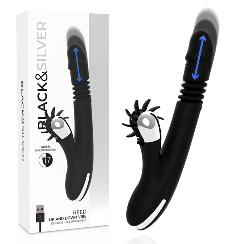 BLACK&SILVER - BUNNY REED UP & DOWN VIBE BLACK&SILVER - BUNNY REED UP & DOWN VIBE – Image 1