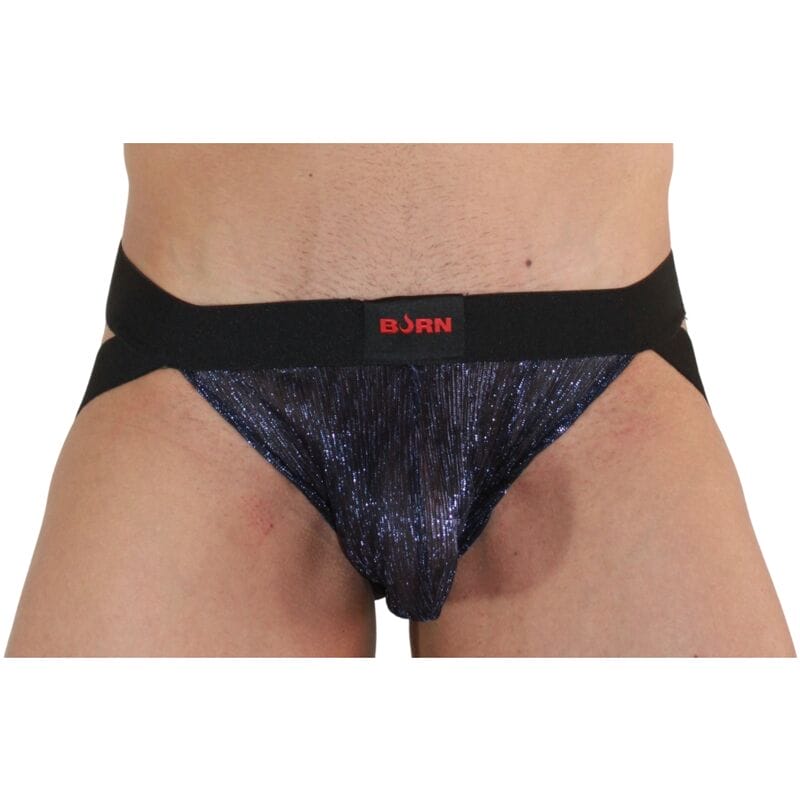 BURN - 006 JOCK BLEU BRILLANT / NOIR M BURN - 006 JOCK BLEU BRILLANT / NOIR M – Image 1