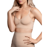 BYE-BRA - MEDIUM CONTROL SOUTIEN-GORGE SANS POINTS BEIGE TAILLE XL
