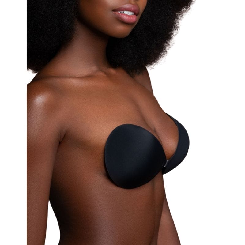 BYE-BRA - SOUTIEN-GORGE INVISIBLE NOIR BONNET B BYE-BRA - SOUTIEN-GORGE INVISIBLE NOIR BONNET B – Image 1
