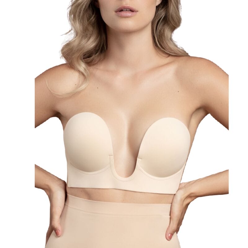 BYE-BRA - SOUTIEN-GORGE SANS POIGNÉES BEIGE BONNET D BYE-BRA - SOUTIEN-GORGE SANS POIGNÉES BEIGE BONNET D – Image 1