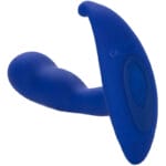CALEXOTICS - ADMIRAL STIMULATEUR & VIBRATEUR ANAL COURBÉ BLEU – Image 3