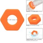 CALEXOTICS - ALPHA BAGUE PROLONG SEXAGON ORANGE – Image 7