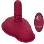 CALEXOTICS - RIDER MASSAGER DOUBLE MOTEUR TÉLÉCOMMANDE ROUGE – Image 8