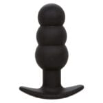 CALEXOTICS - ROCK BOTTOM PLUG ANAL PERLÉ 10 VIBRATIONS SILICONE NOIR – Image 3