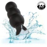 CALEXOTICS - ROCK BOTTOM PLUG ANAL PERLÉ 10 VIBRATIONS SILICONE NOIR – Image 9