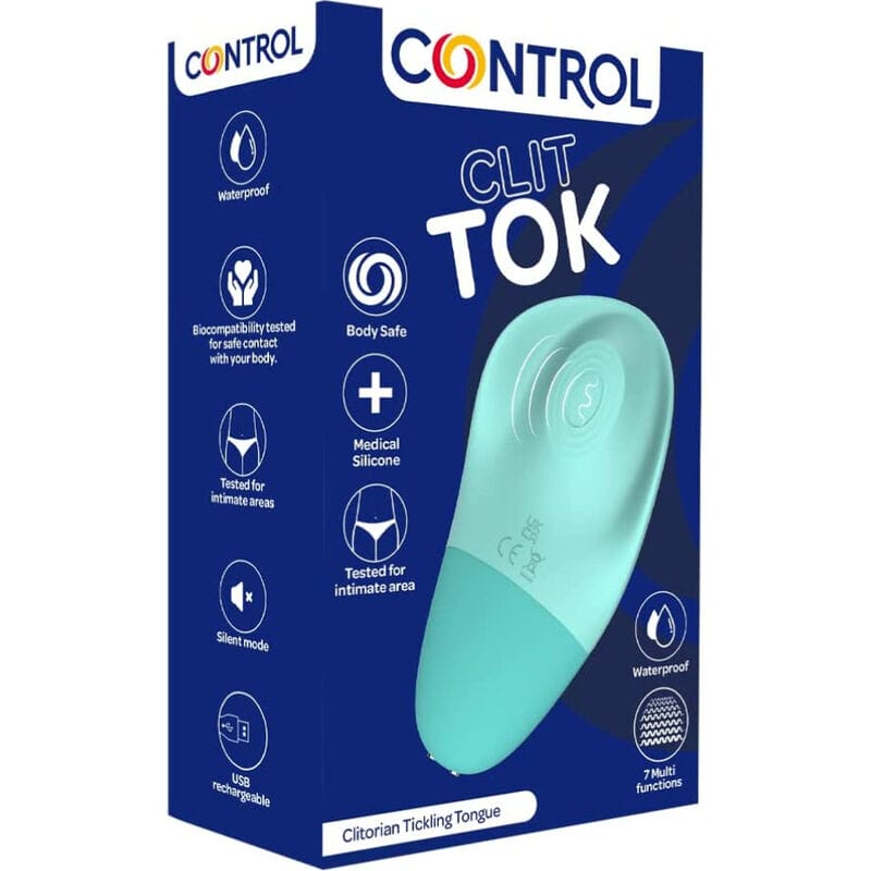 CONTROL - LANGUE STIMULATEUR DE CLITORIS RECHARGEABLE CLIT TOK CONTROL - LANGUE STIMULATEUR DE CLITORIS RECHARGEABLE CLIT TOK – Image 1