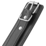 DARKNESS - MENOTTES RÉGLABLES NOIRES AVEC DOUBLE RUBAN DE RENFORT – Image 3