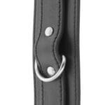 DARKNESS - MENOTTES RÉGLABLES NOIRES AVEC DOUBLE RUBAN DE RENFORT – Image 4