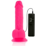 DIVERSIA - DILDO VIBRANT FLEXIBLE ROSE 20.5 CM -O- 4.2 CM – Image 5