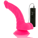 DIVERSIA - DILDO VIBRANT FLEXIBLE ROSE 21.5 CM -O- 4.5 CM – Image 3