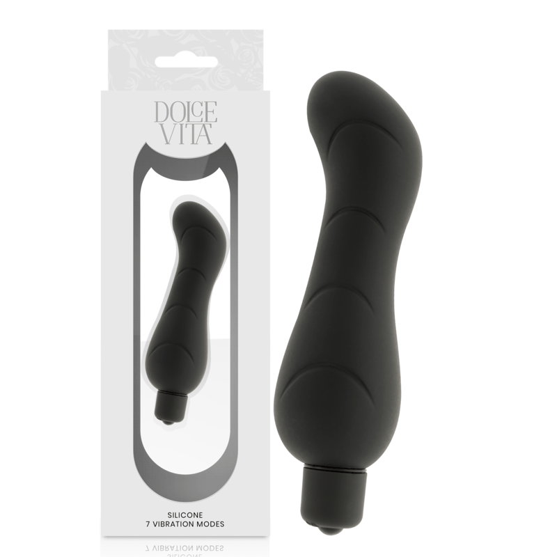 DOLCE VITA - G-SPOT BLACK SILICONE DOLCE VITA - G-SPOT BLACK SILICONE – Image 1