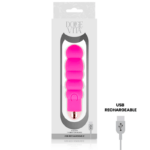DOLCE VITA - VIBRATEUR RECHARGEABLE SIX ROSE 7 VITESSES – Image 3