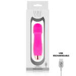 DOLCE VITA - VIBRATEUR RECHARGEABLE TROIS ROSE 7 VITESSES – Image 3
