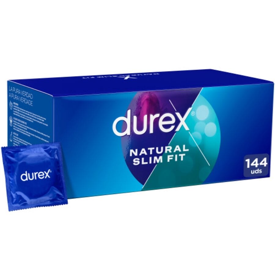 DUREX - BASE NATUREL SLIM FIT 144 UNITÉS DUREX - BASE NATUREL SLIM FIT 144 UNITÉS – Image 1