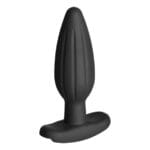 ELECTRASTIM - SILICONE NOIR ROCKER BUTTT PLUG MOYEN – Image 2