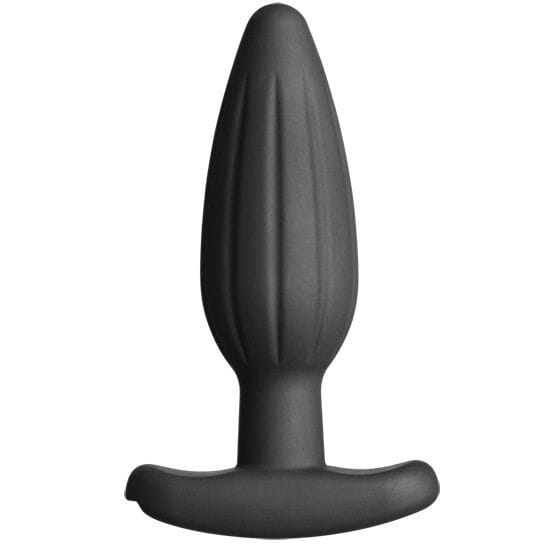 ELECTRASTIM - SILICONE NOIR ROCKER BUTTT PLUG MOYEN ELECTRASTIM - SILICONE NOIR ROCKER BUTTT PLUG MOYEN – Image 1