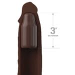 FANTASY X- TENSIONS - PIPEDREAMS RALLONGE W SANGLE 17,78 CM MARRON – Image 2