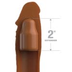 FANTASY X- TENSIONS - POCHETTE PIPEDREAMS 20,32 CM + 5,00 CM INCH PLUG CARAMEL – Image 2