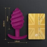 G-VIBE - GPLUG TWIST 2 PLUG ANAL VIOLET – Image 3
