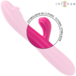INTENSE - IVY VIBRATEUR FLEXIBLE 10 VIBRATIONS AVEC LANGUE STIMULANTE ROSE – Image 4