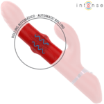 INTENSE - LELE VIBRATEUR MULTIFONCTION ROTATIF & OSCILLANT & STIMULANT ROUGE – Image 5