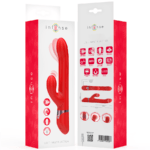 INTENSE - LELE VIBRATEUR MULTIFONCTION ROTATIF & OSCILLANT & STIMULANT ROUGE – Image 8