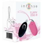 INTENSE - OEUF VIBRANT FLIPPY II AVEC TÉLÉCOMMANDE ROSE – Image 5