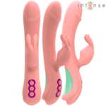 INTENSE - RACHEL VIBRATEUR RABBIT 5 VIBRATIONS ROSE – Image 5
