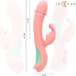 INTENSE - RACHEL VIBRATEUR RABBIT 5 VIBRATIONS ROSE – Image 6