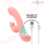 INTENSE - RACHEL VIBRATEUR RABBIT 5 VIBRATIONS ROSE – Image 7