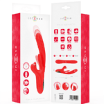 INTENSE - ROSALIA VIBRATEUR MULTIFONCTION 3 EN 1 ROUGE – Image 8