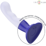 INTENSE - SHORTY VIBRATEUR AVEC VENTOUSE TÉLÉCOMMANDE BLEUE – Image 5