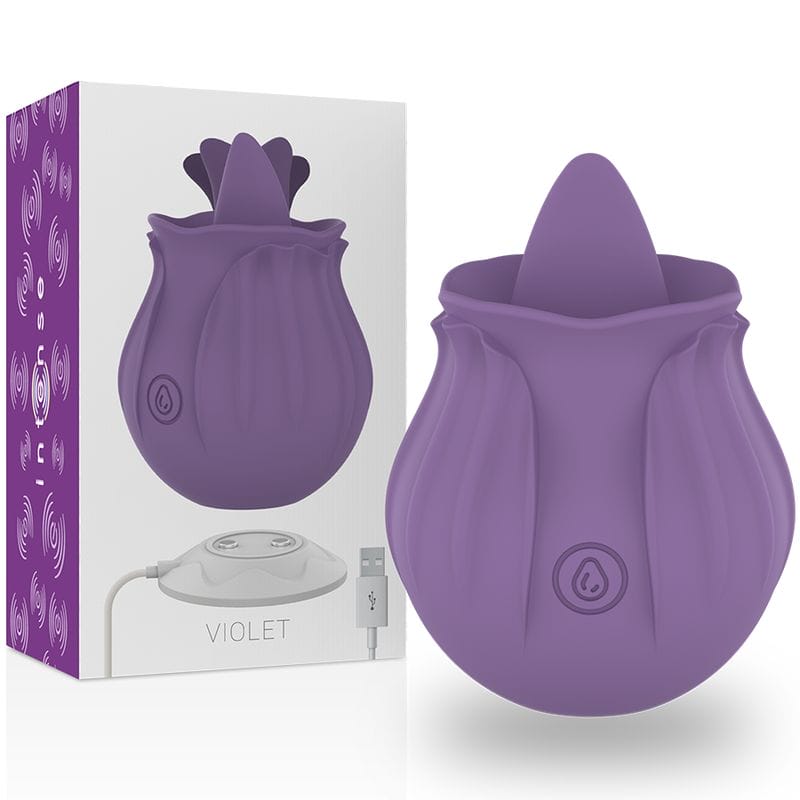 INTENSE - VIOLET CL TORIS STIMULATEUR 10 VIBRATIONS LILAS INTENSE - VIOLET CL TORIS STIMULATEUR 10 VIBRATIONS LILAS – Image 1