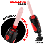 JAMYJOB - MASTURBATEUR AUTOMATIQUE PYSTON BASE AVEC DILDO À TÉLÉCOMMANDE – Image 3
