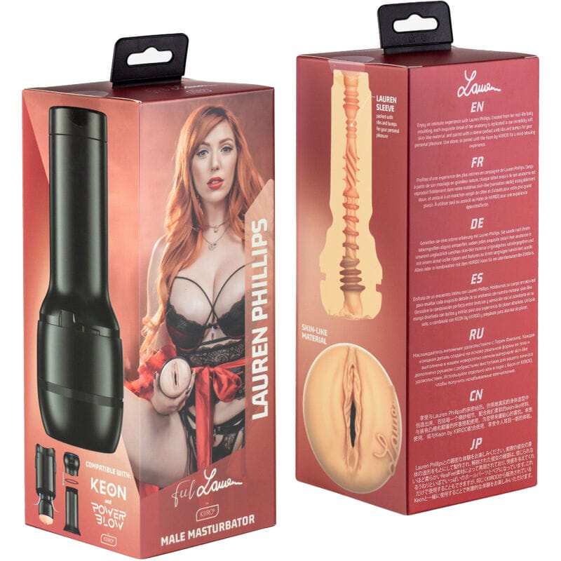 KIIROO - FEEL LAUREN PHILLIPS STARS COLLECTION STROKERS COMPATIBLES POWERBLOW KIIROO - FEEL LAUREN PHILLIPS STARS COLLECTION STROKERS COMPATIBLES POWERBLOW – Image 1