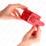 KINK - APPAREILS-POIGNETS FINS ROUGE AJUSTABLES 21-33 CM – Image 2