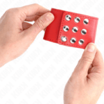 KINK - APPUI-POIGNETS AVEC BOUTON-PRESSION ROUGE RÉGLABLE 19-24 CM X 5,5 CM – Image 3