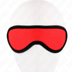 KINK - BANDAGE TEXTURÉ À ÉCAILLES AVEC BORD RECOUVERT ROUGE 20 x 7 CM – Image 4