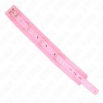 KINK - COLLIER AVEC LAISSE 65 CM AVEC RESTRICTIONS ROSE 36-42 CM X 5,5 CM – Image 5