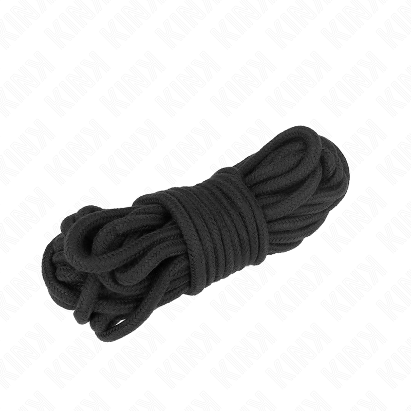 KINK - CORDE EN COTON 5 MÈTRES NOIR KINK - CORDE EN COTON 5 MÈTRES NOIR – Image 1